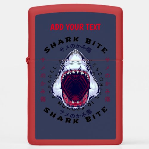 shark bite  zippo lighter