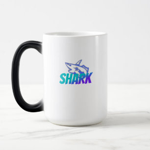 Shark Bold Ocean Predator Design for Gym & Gift Color Morph Mug