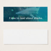 Shark Bookmark (Front & Back)