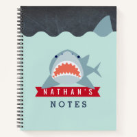 Shark Boy Navy Blue Under the Water