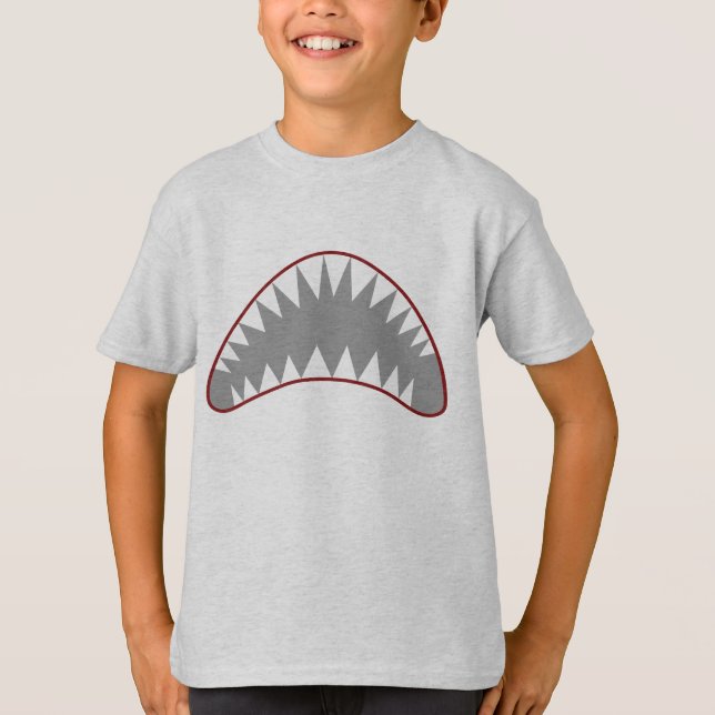 Shark Boy Shark Jaw T-Shirt (Front)