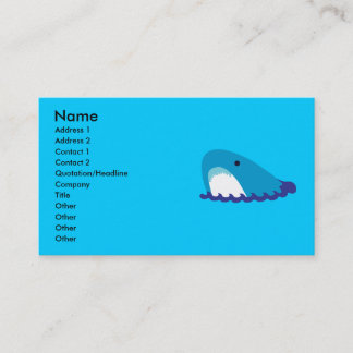 Shark Business Cards