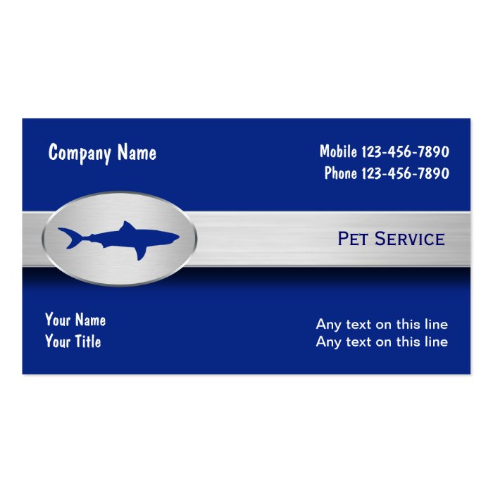 Shark Business Cards