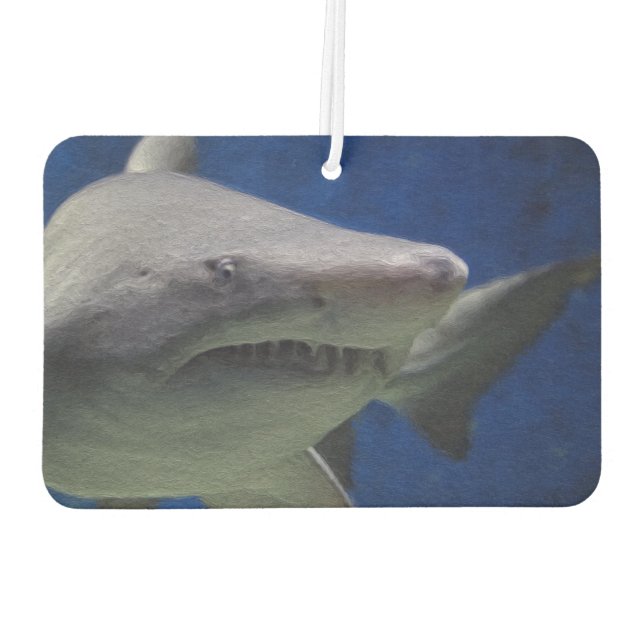 Shark Car Air Freshener. Car Air Freshener (Back)