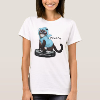 Shark Cat t-shirt Happy Shark Week from #SharkCat