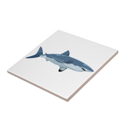 Shark Ceramic Tile | Zazzle