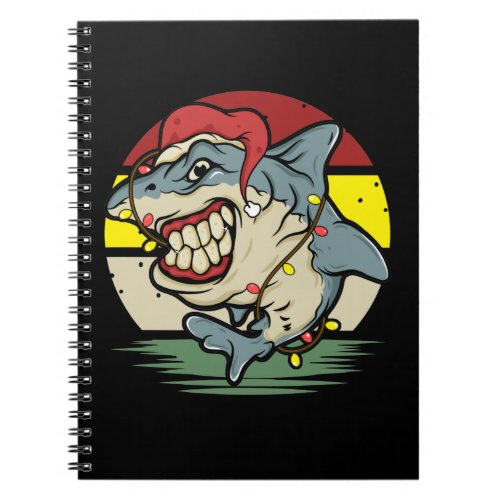 Shark Christmas  Notebook