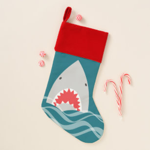 baby shark christmas stocking