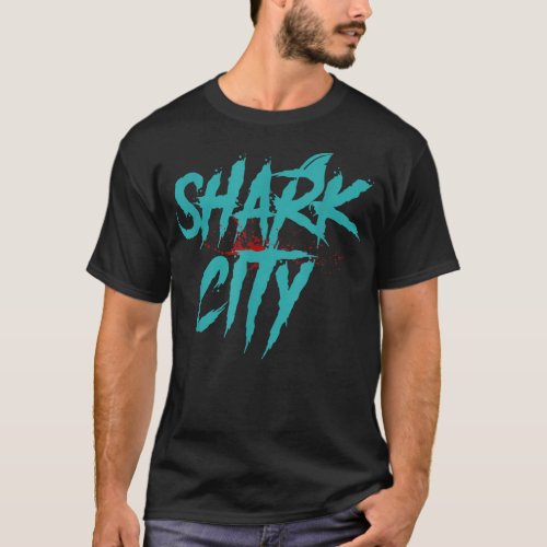 Shark City San Jose Savages San Jo 408 SJ San  T_Shirt