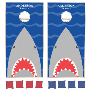 Shark Cornhole Set