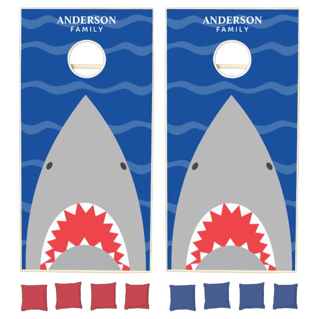 Shark Cornhole Set (Set)