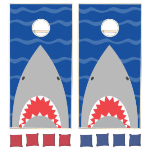 Shark Cornhole Set