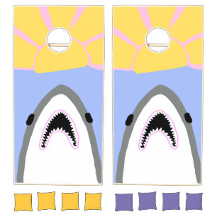 Shark Cornhole Set - Great White