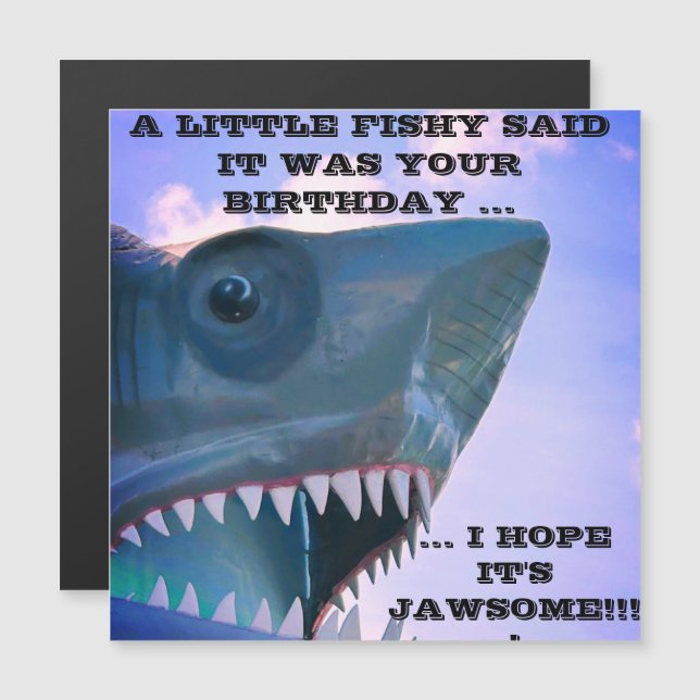 SHARK CRUISE DOOR MAGNET (Front/Back)