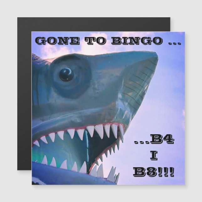 SHARK CRUISE DOOR MAGNET (Front/Back)