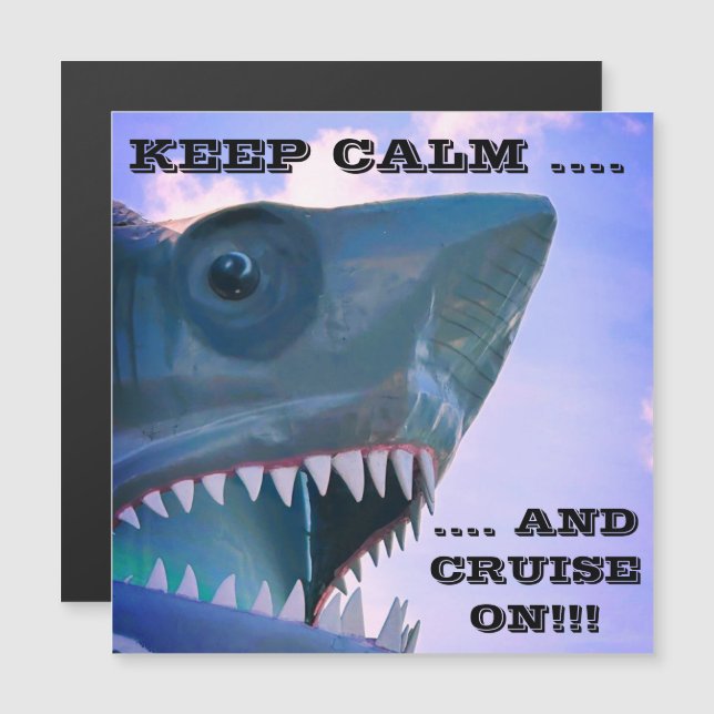 SHARK CRUISE DOOR MAGNET (Front/Back)