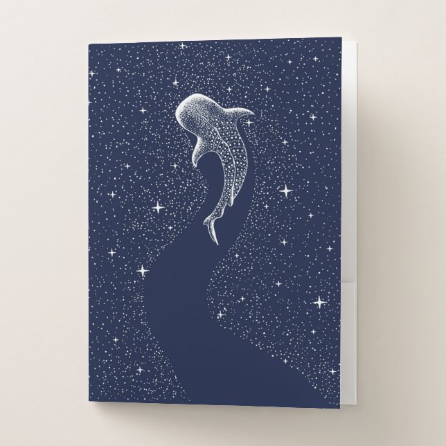 Shark Decor Gifts | Farm Animal Happy Pocket Folder (Front)