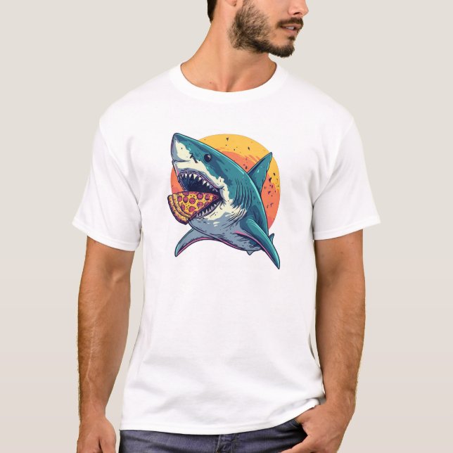 shark design T-Shirt (Front)