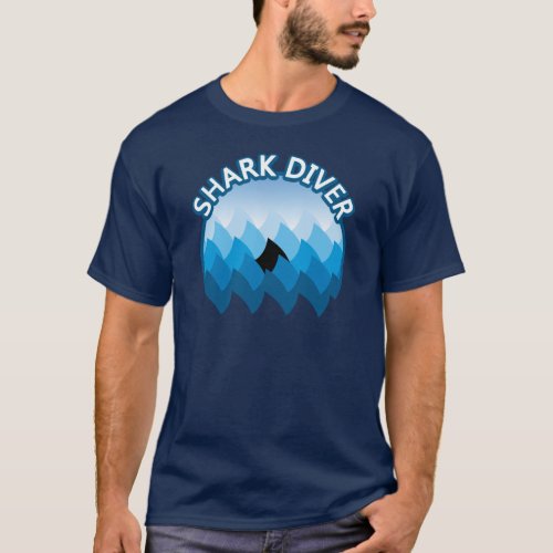 Shark Diver T_Shirt