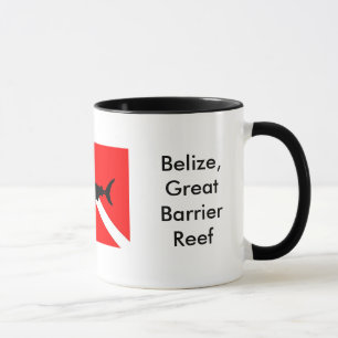 Shark Diving Mug