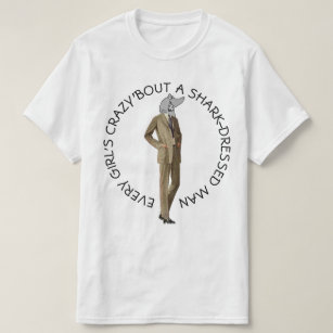Shark-dressed Dapper Dan T-Shirt