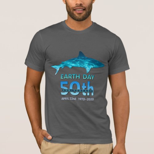 Shark Earth Day 50th Anniversary Gift T_Shirt