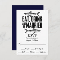 Shark Eat Drink and be Married Wedding