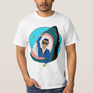 Shark Eats Man T-Shirt
