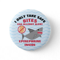 Shark Egg Allergy Alert Warning Epinephrine Button