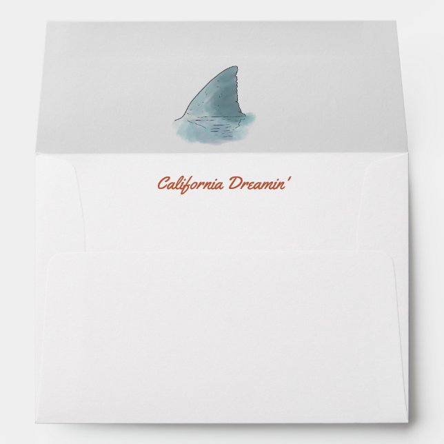 Shark Envelopes  (Back (Bottom))