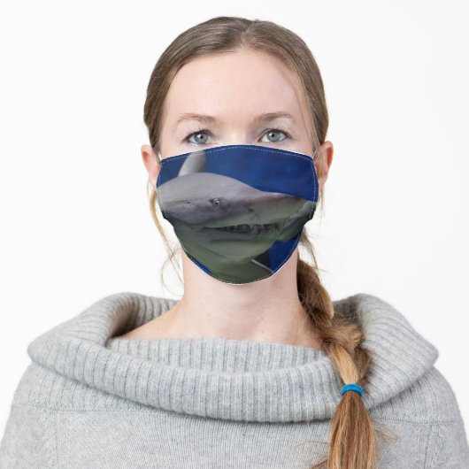 Shark Face Mask (Worn)