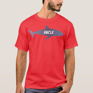 Shark Family s  Uncle Shark  T-Shirt