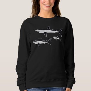 Shark Family Week Daddy Mommy Baby Boys Girls Men  Sweatshirt