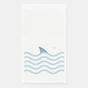 Shark Fin Baby Shower Paper Napkins