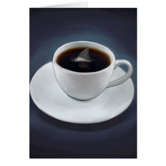 Shark Fin Coffee Card (Front)