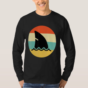 Shark Fin Retro Style Shark T-Shirt