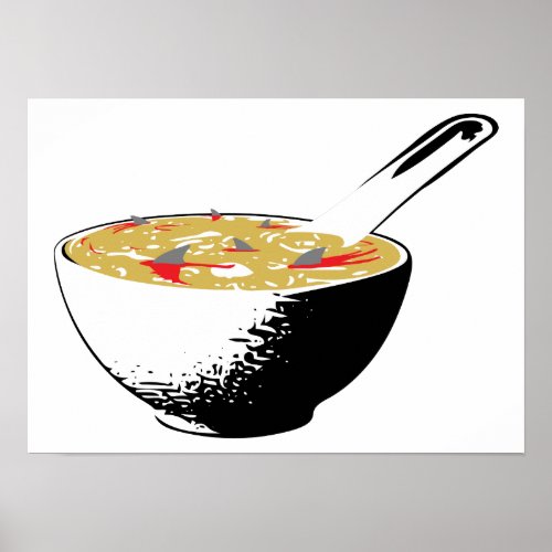shark fin soup poster