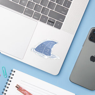 Shark Fin Sticker