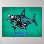 Shark Fink!! Poster at Zazzle