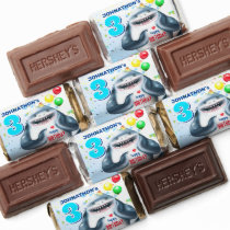 Shark Fintastic Kids Birthday Hershey's Miniatures