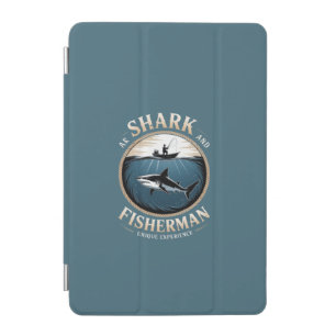 Shark & Fisherman iPad Mini Cover