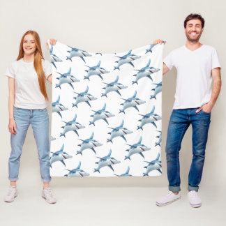 Shark Fleece Blanket