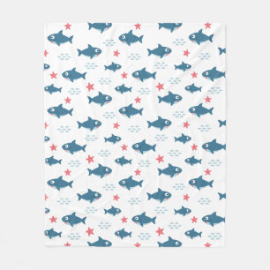 Shark Fleece Blanket