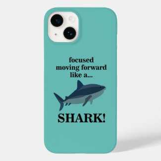 Shark Focused Moving Forward Like A Shark