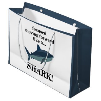 Shark Focused Moving Forward Like A Shark
