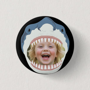 Shark Food Your Photo Eaten By Sharks Button