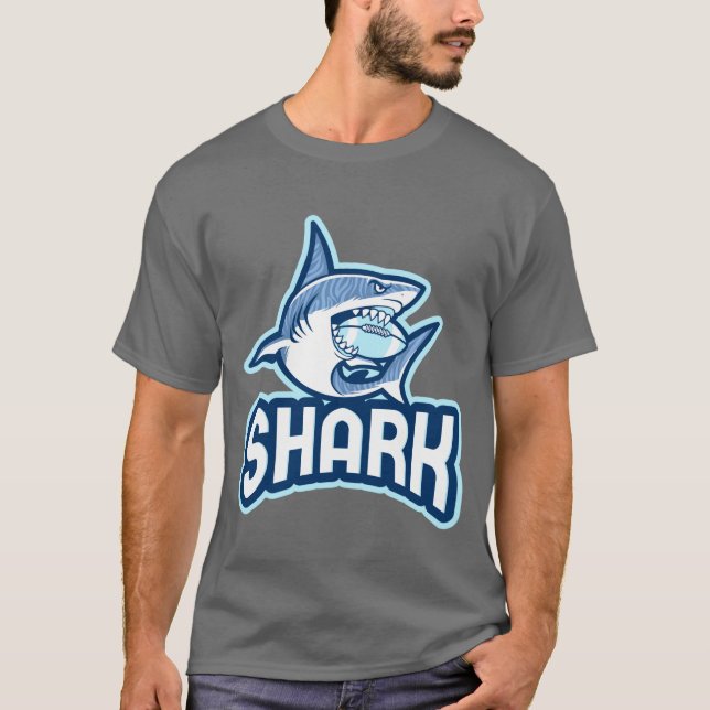 Shark Football new Game  T-Shirt (Front)