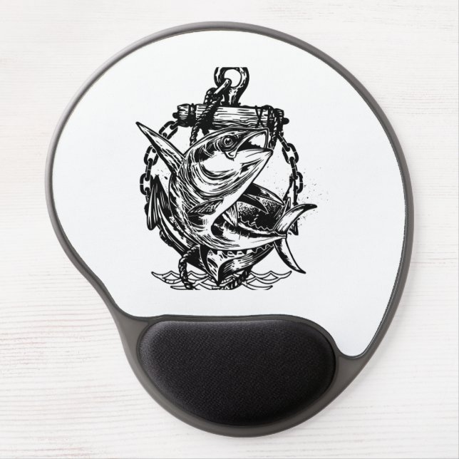 SHARK GEL MOUSE PAD (Front)