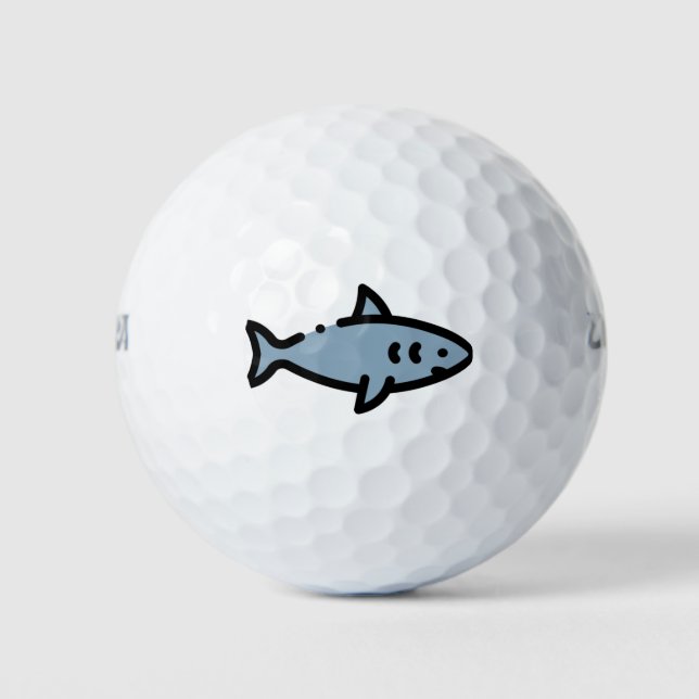 Shark Golf Balls (Front)