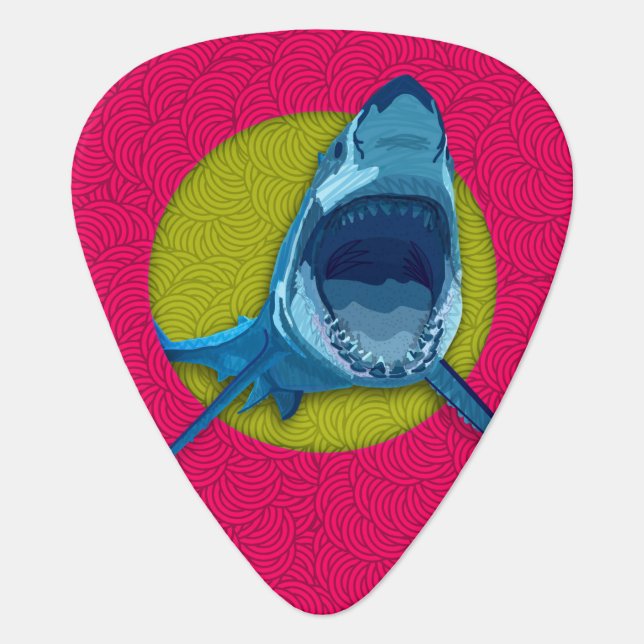 Shark Guitar Pick (Front)